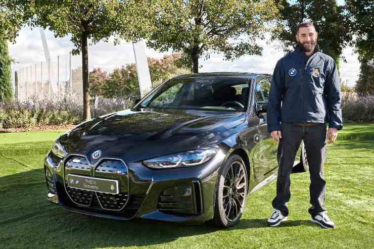 Karim Benzema BMW i4