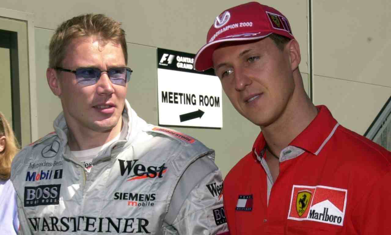 Mika Hakkinen Michael Schumacher