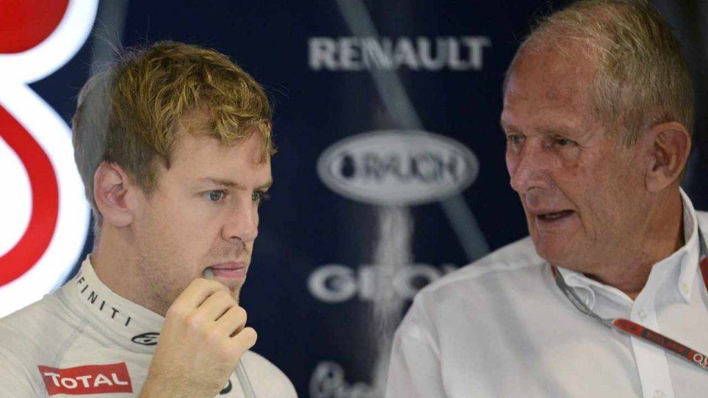 Seb Vettel Helmut Marko