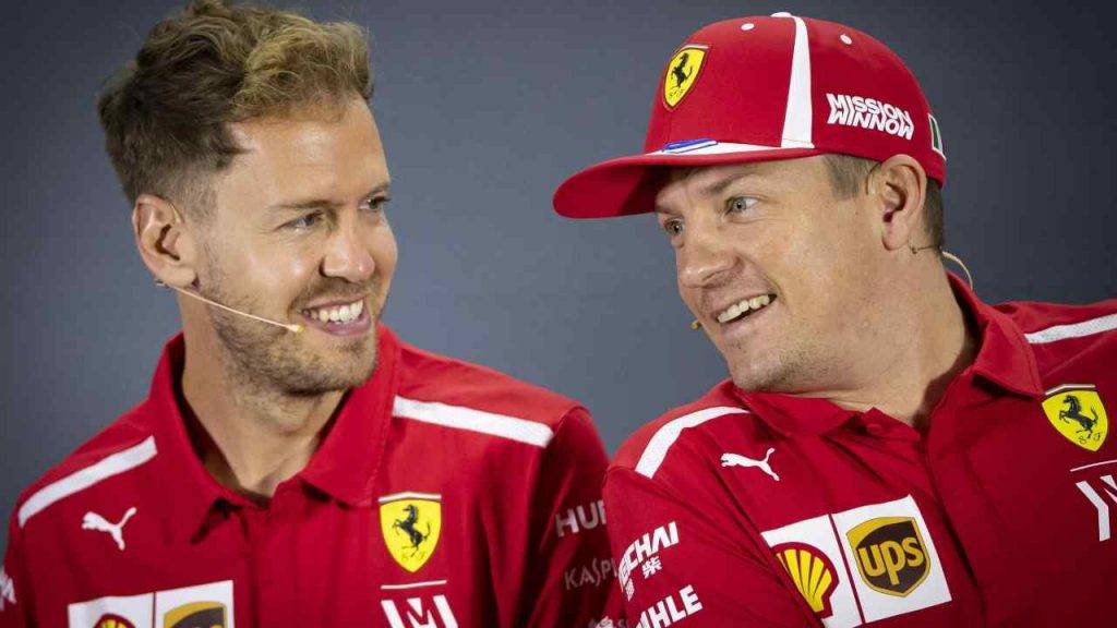 Seb Vettel Kimi Raikkonen