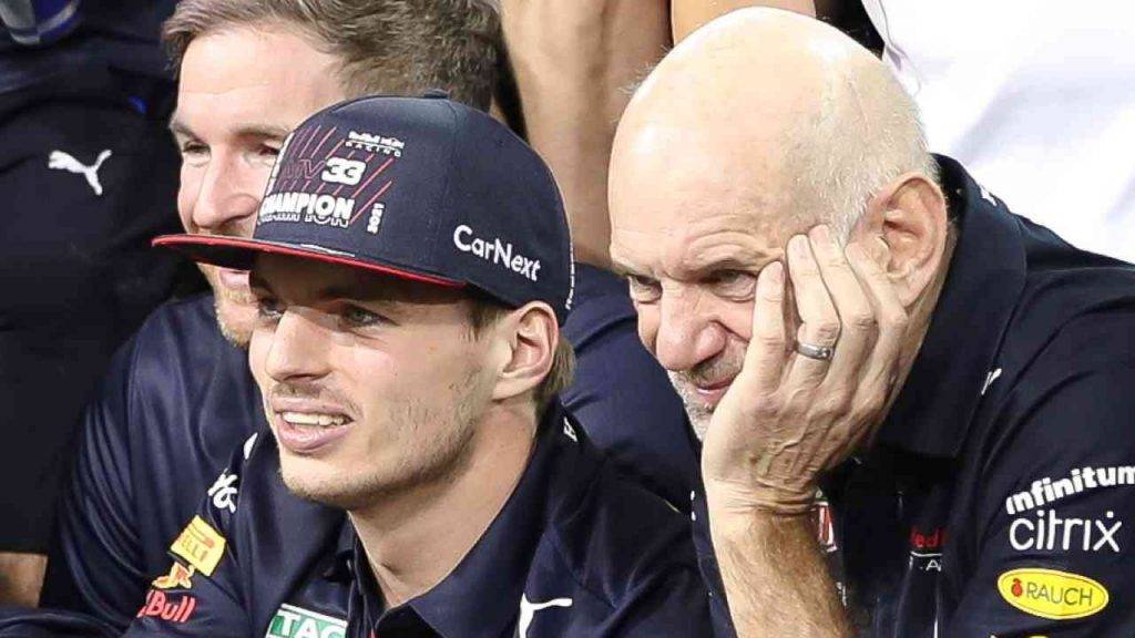 Max Verstappen Adrian Newey 