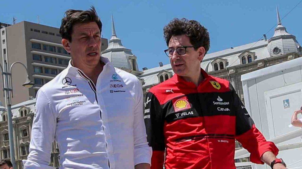 Mattia Binotto Toto Wolff