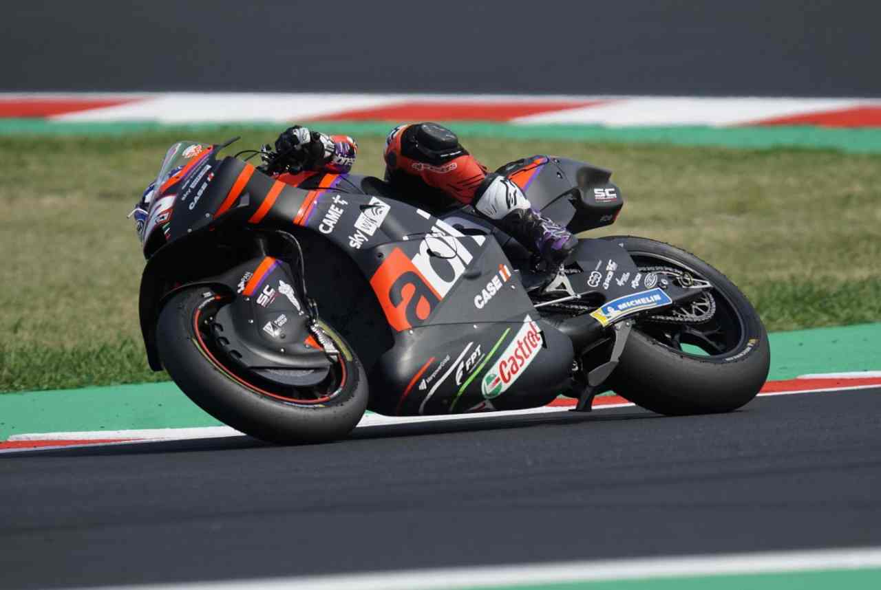 L'Aprilia di Maverick Vinales Automotorinews 20-01-2023