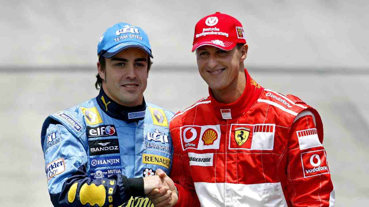 Michael Schumacher Fernando Alonso