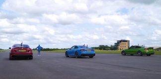 Alfa Romeo Giulia Audi RS5 BMW M4