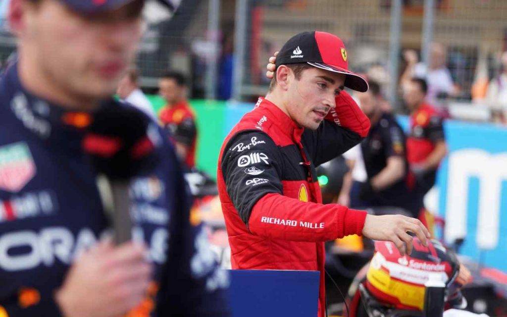 Leclerc Verstappen