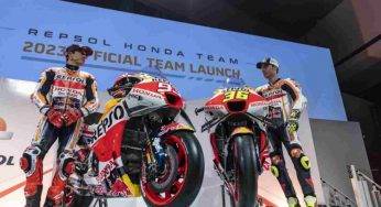 MotoGP, Honda svela la nuova Moto di Marquez e Mir: le foto della livrea