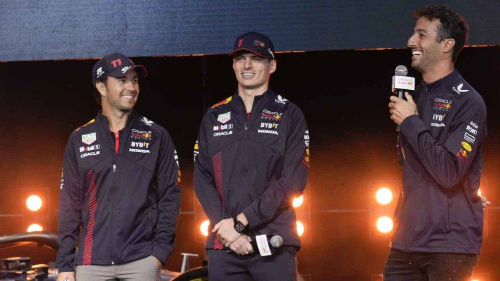 Ricciardo Perez Verstappen