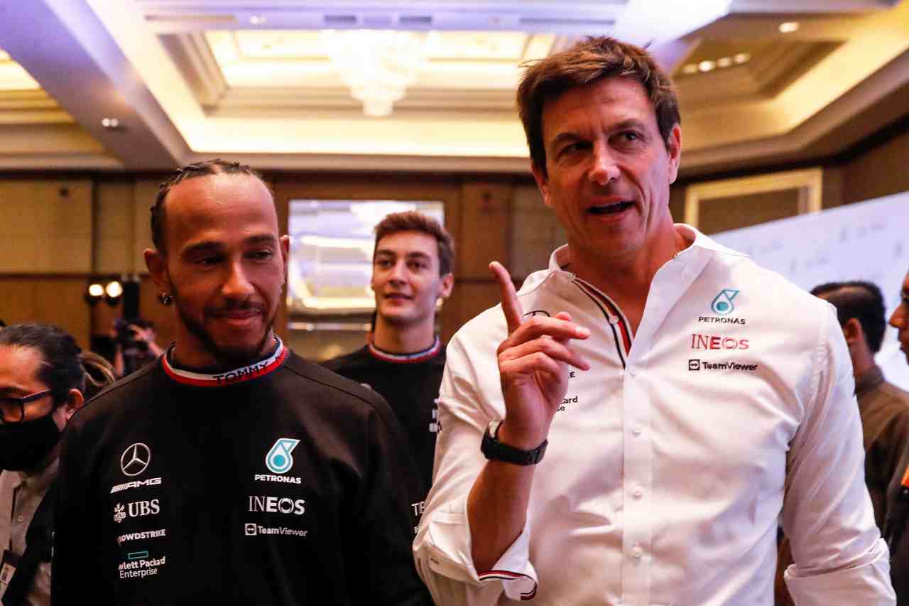 Lewis Hamilton Toto Wolff