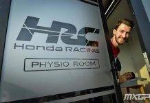 Filippo Camaschella, il medico del team Honda HRC