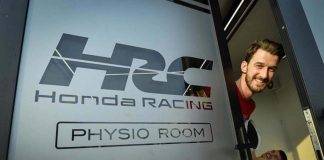 Filippo Camaschella, il medico del team Honda HRC