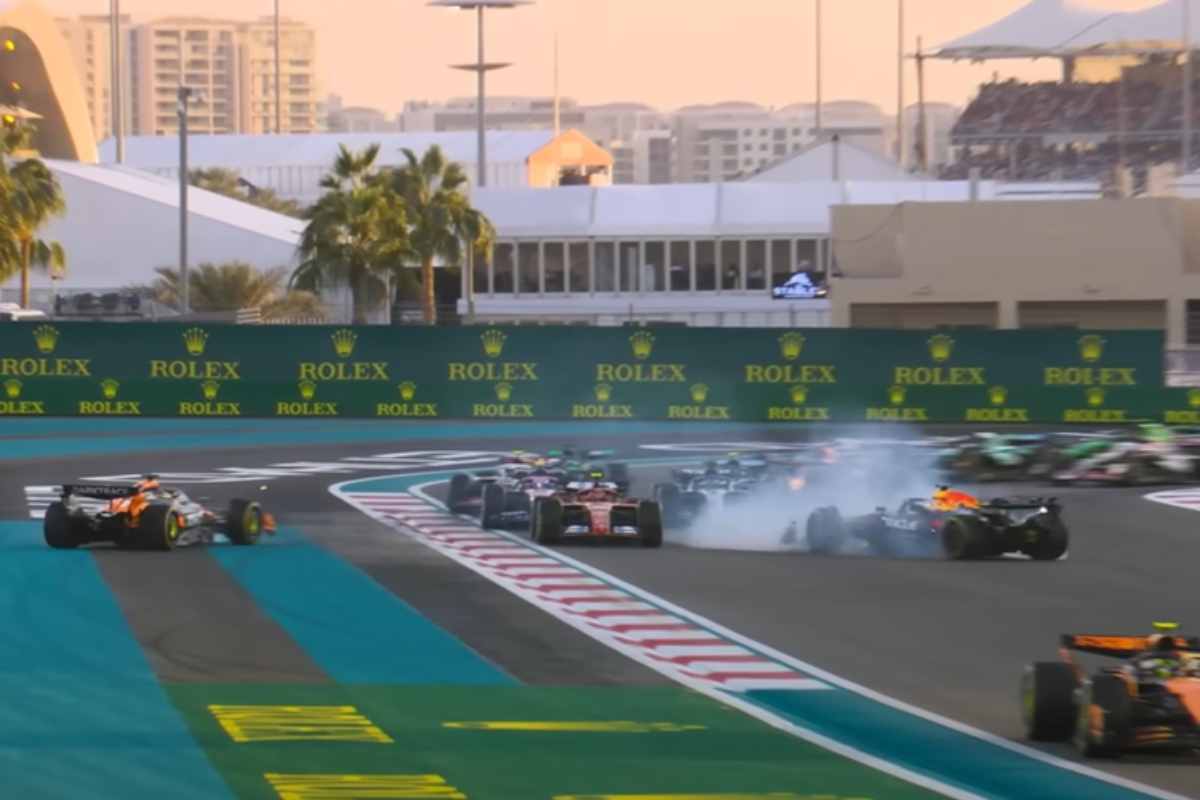 Incidente Verstappen Piastri Abu Dhabi