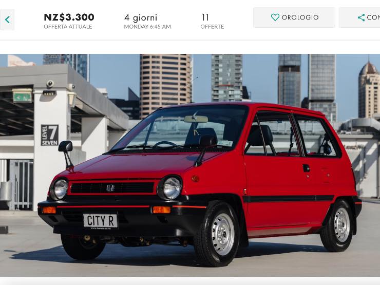Honda auto offerta