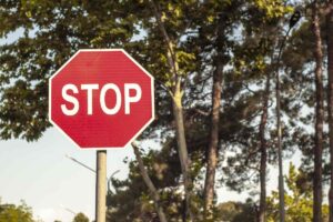 Stop macchine auto