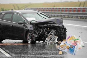 Auto incidente disastroso