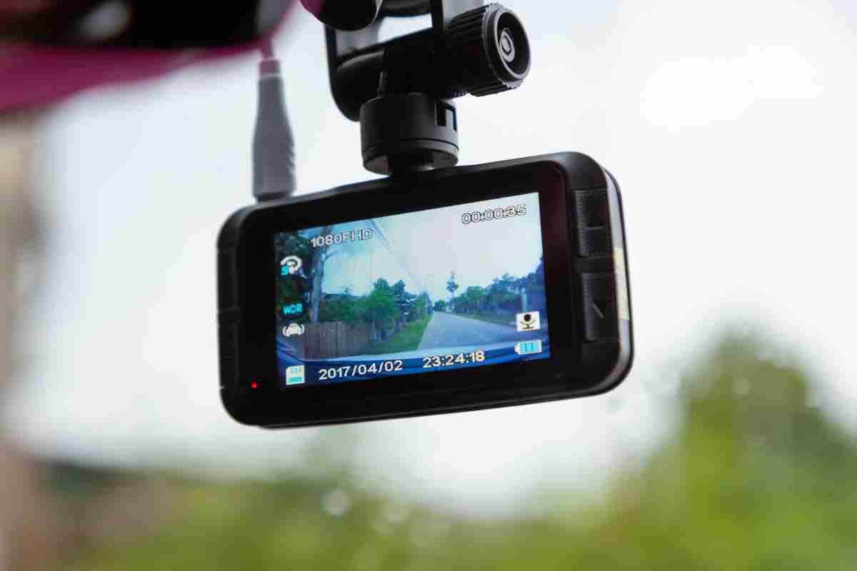 Dashcam in auto