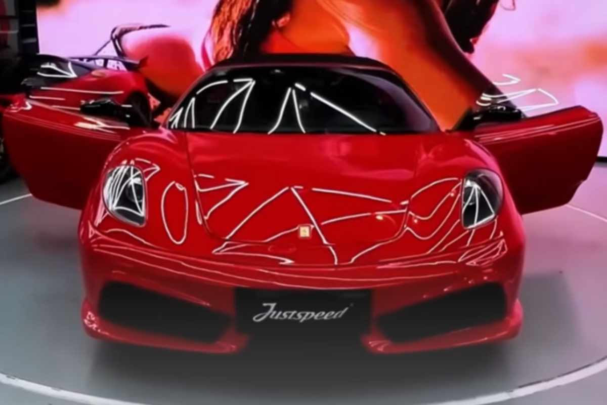 Ferrari F430 rovinata trasformazione
