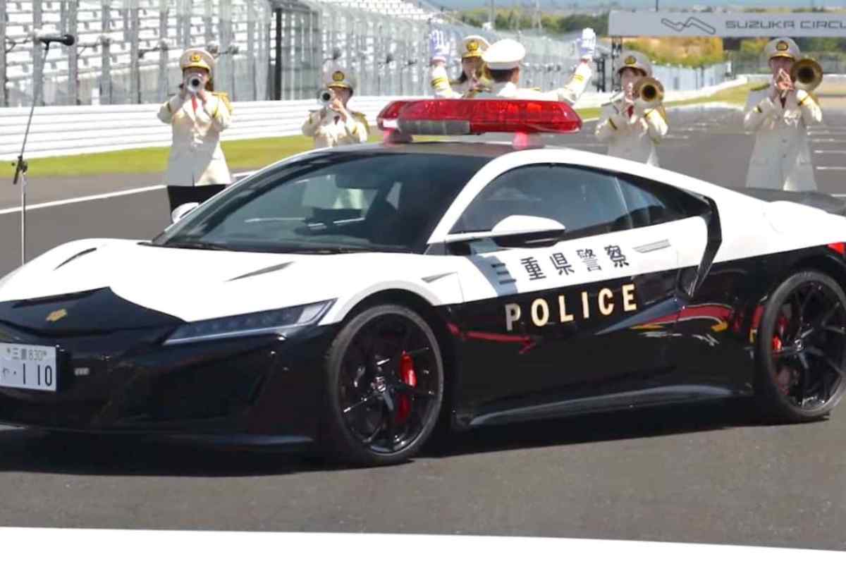Honda NSX polizia