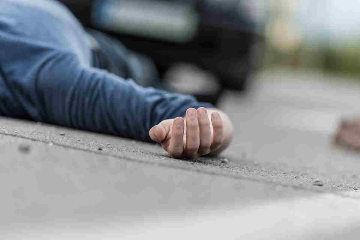 Auto investito donna