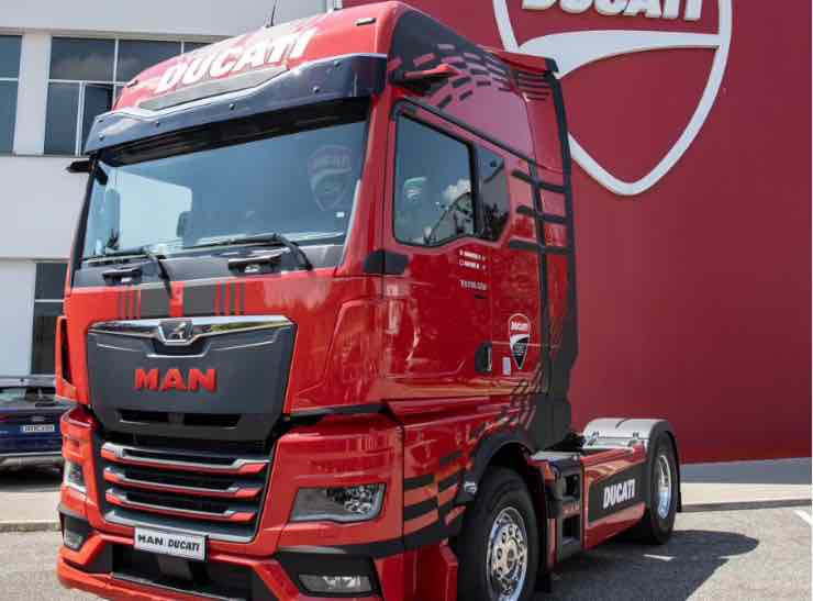 Ducati camion omaggio