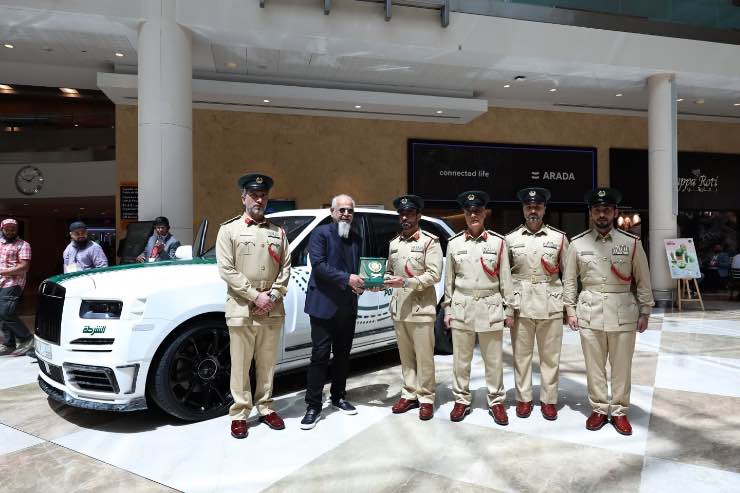 SUV Cullinan polizia