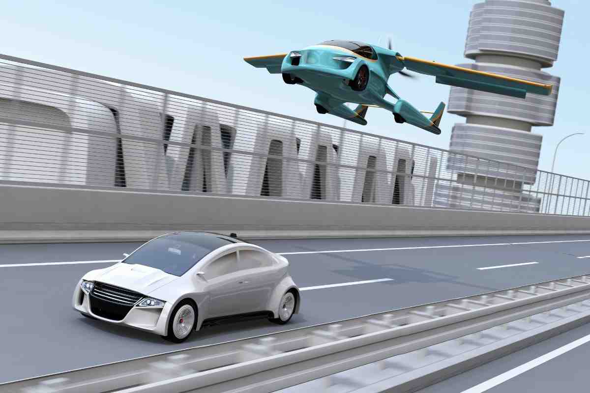 Progetto auto volante