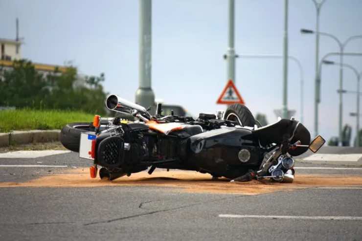 Moto grave incidente