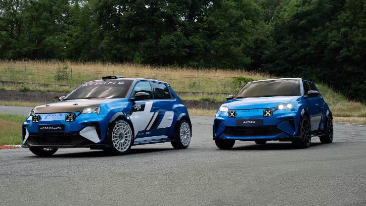 Automobili Alpine rally