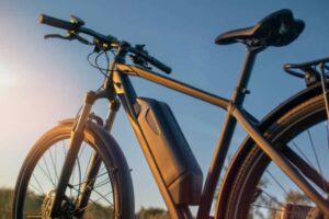 Bicicletta elettrica batteria