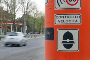 Multa velocità auto