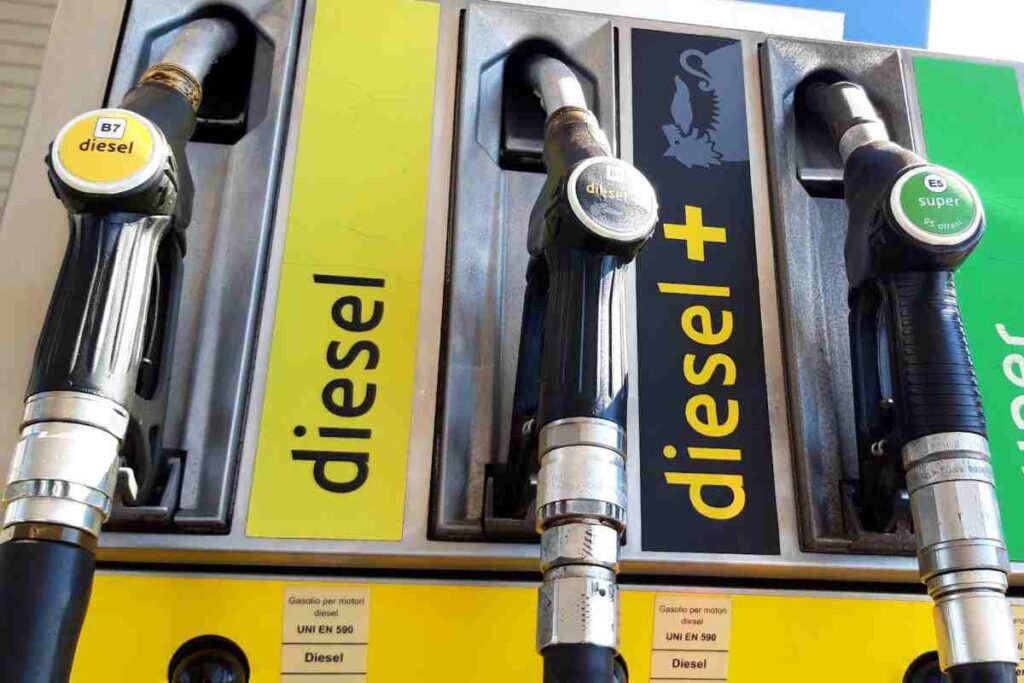 Diesel e benzina inquinamento