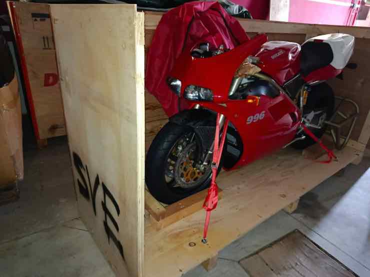 Ducati che ritrovamento