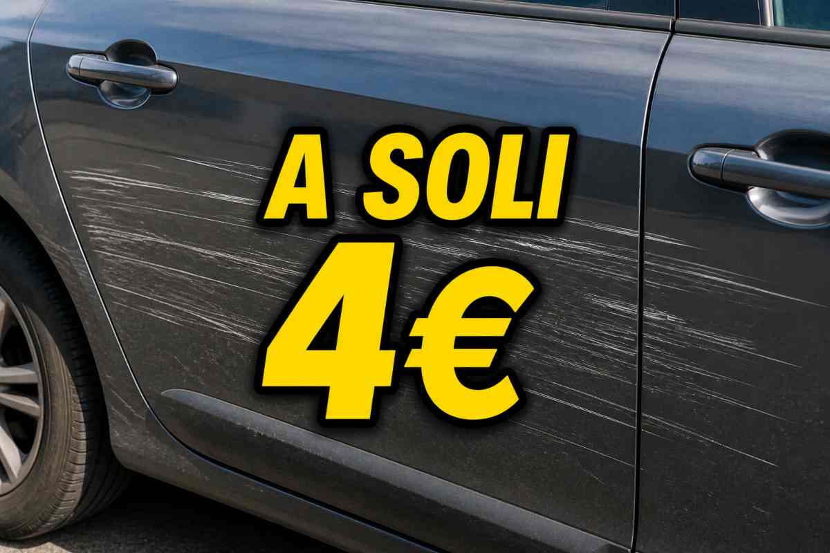 auto rimedio graffi 4 euro