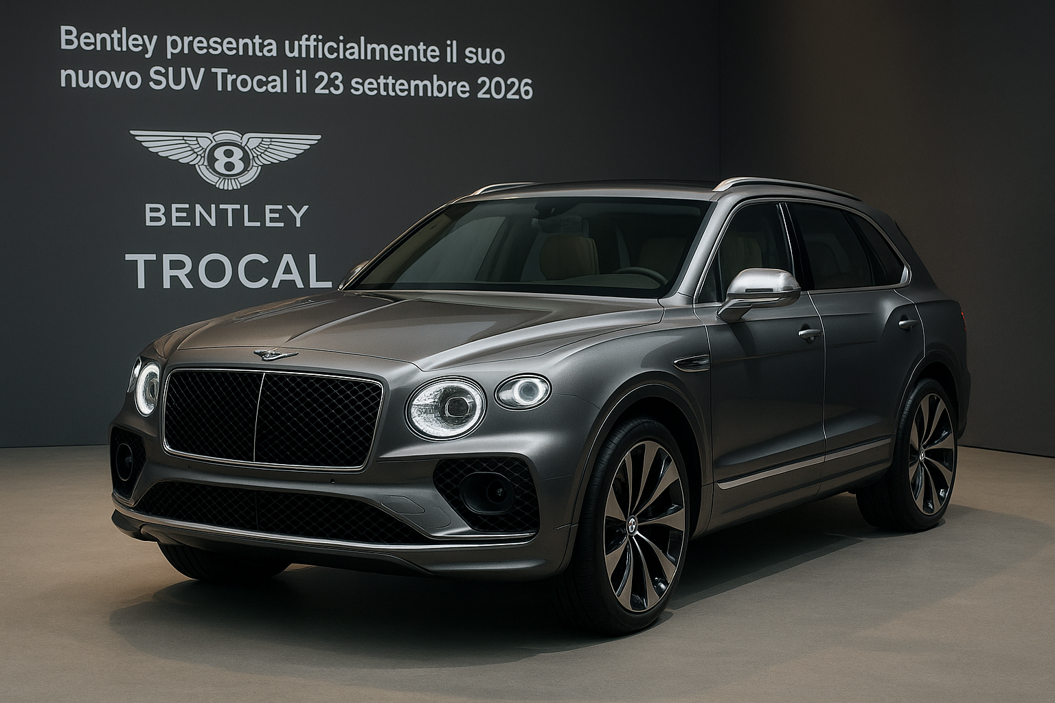 Bentley Trocal debutta il 23 settembre 2026: il nuovo SUV di lusso