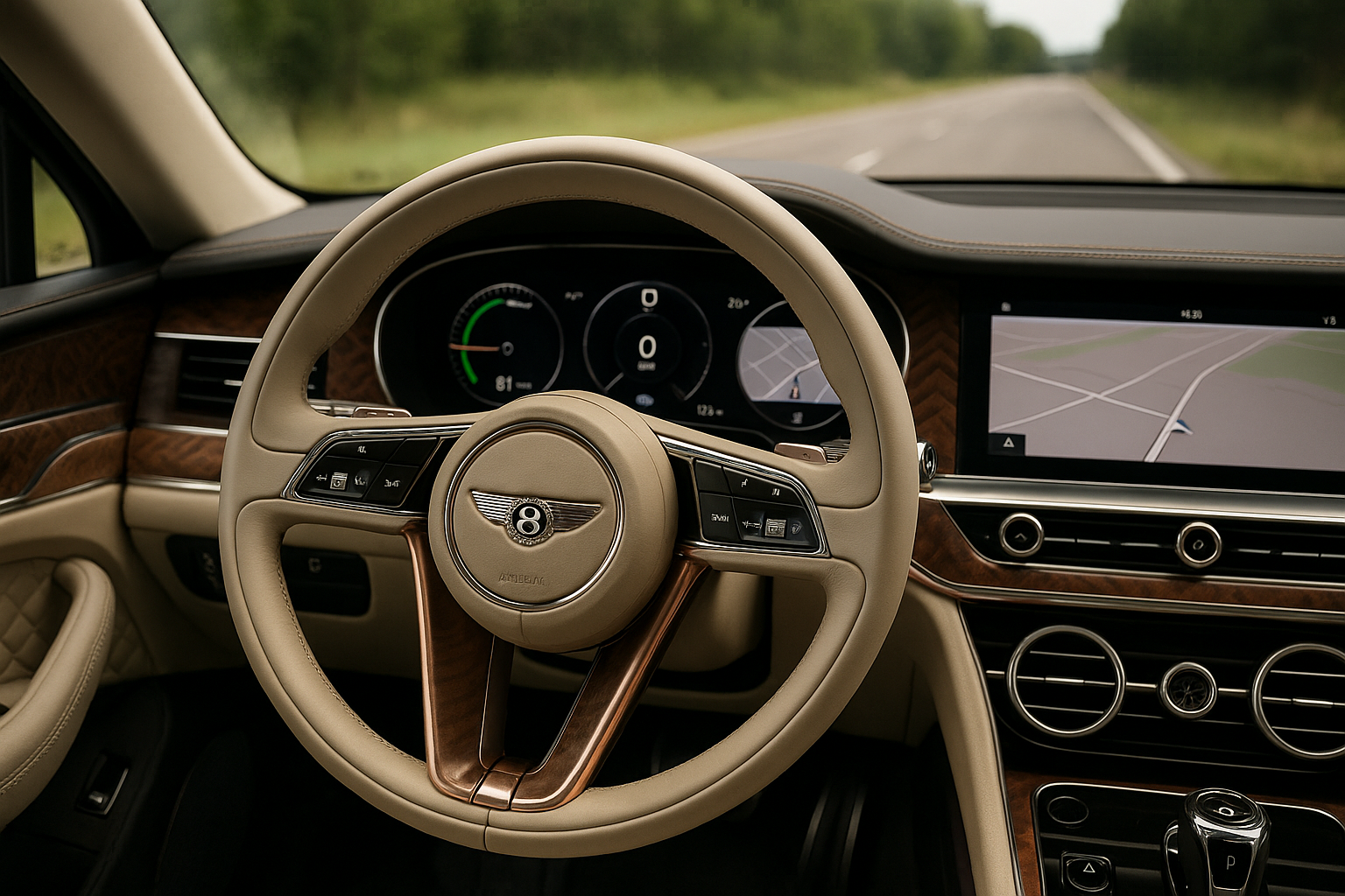 Bentley Trocal, gli interni del nuovo SUV elettrico inglese svelati prima del debutto (23 settembre 2026) (2)