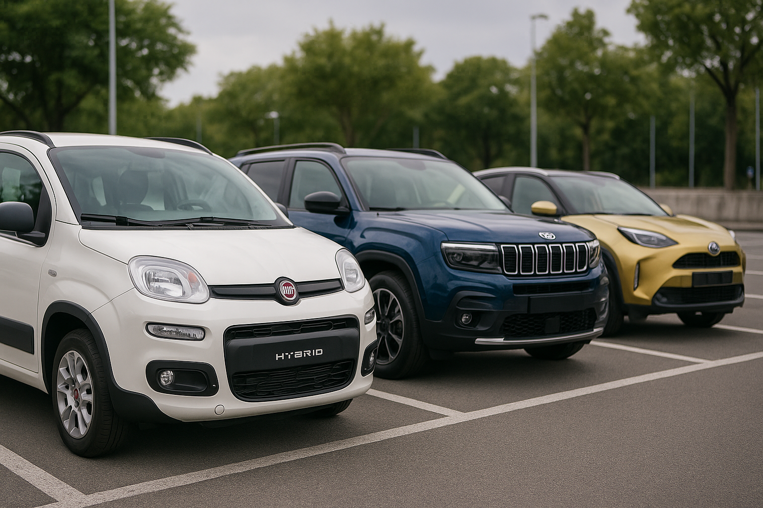 Le auto ibride più vendute in Italia (H1 2026): Fiat Panda prima, seguita da Jeep Avenger e Toyota Yaris Cross