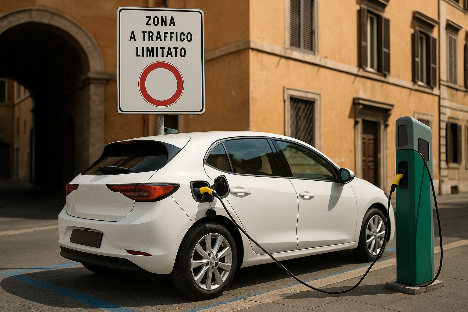 Roma, nuove regole ZTL e parcheggi blu: le ibride restano gratis dal 1° luglio