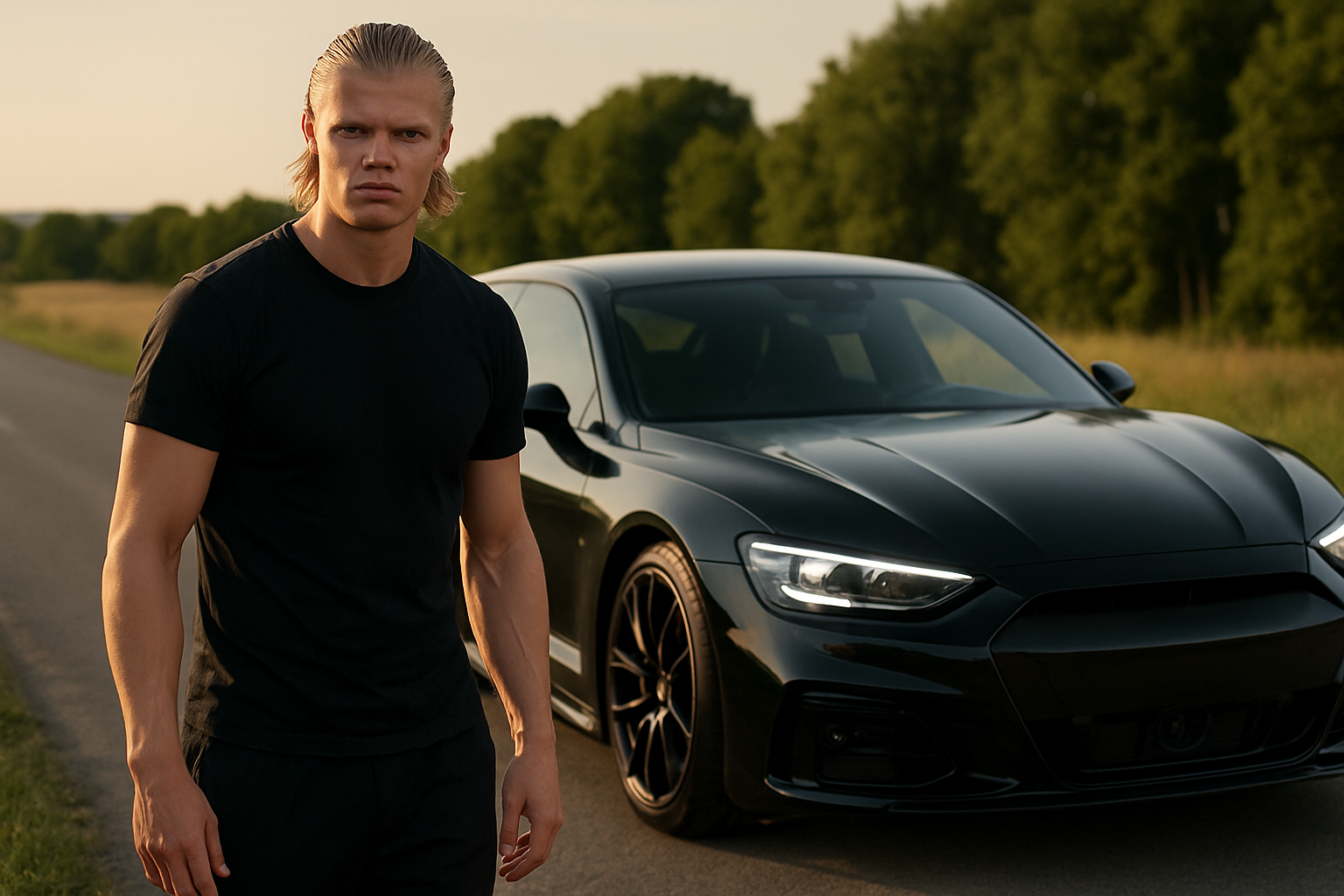 Erling Haaland e la sua passione per le auto sportive