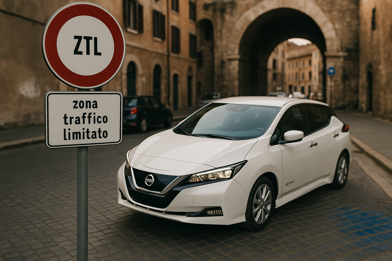 Roma, le elettriche pagano la ZTL dal 1° luglio mentre le ibride parcheggiano gratis