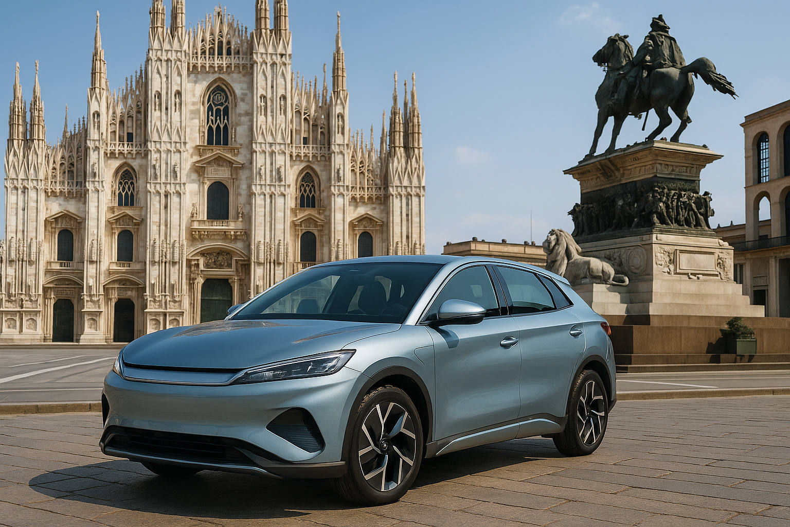 BYD arriva in Italia: auto elettrica a 12.200 euro