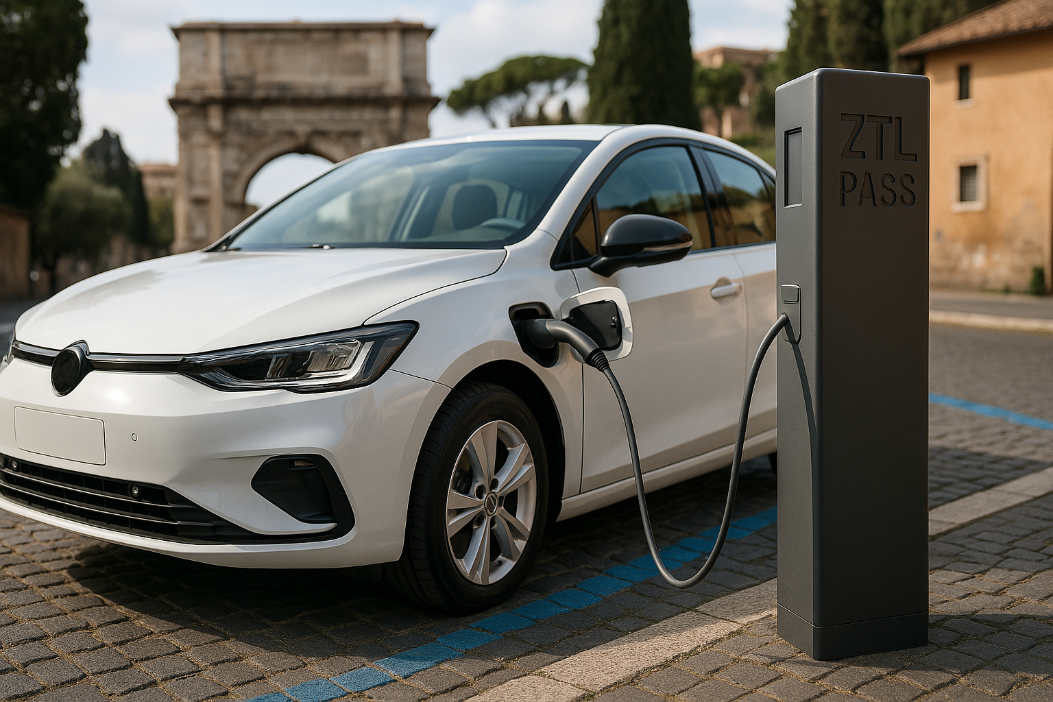 Roma, le elettriche pagano la ZTL dal 1° luglio mentre le ibride parcheggiano gratis (2)