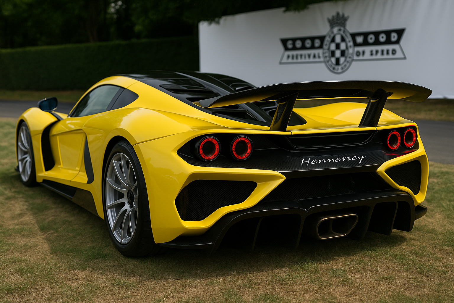 Hennessey Venom F5-M a Goodwood 2026: l'auto con cambio manuale più potente al mondo (2)