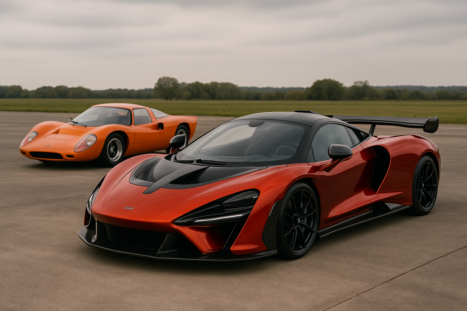 McLaren W1 vs McLaren M6GT restaurata: due epoche a confronto (2)