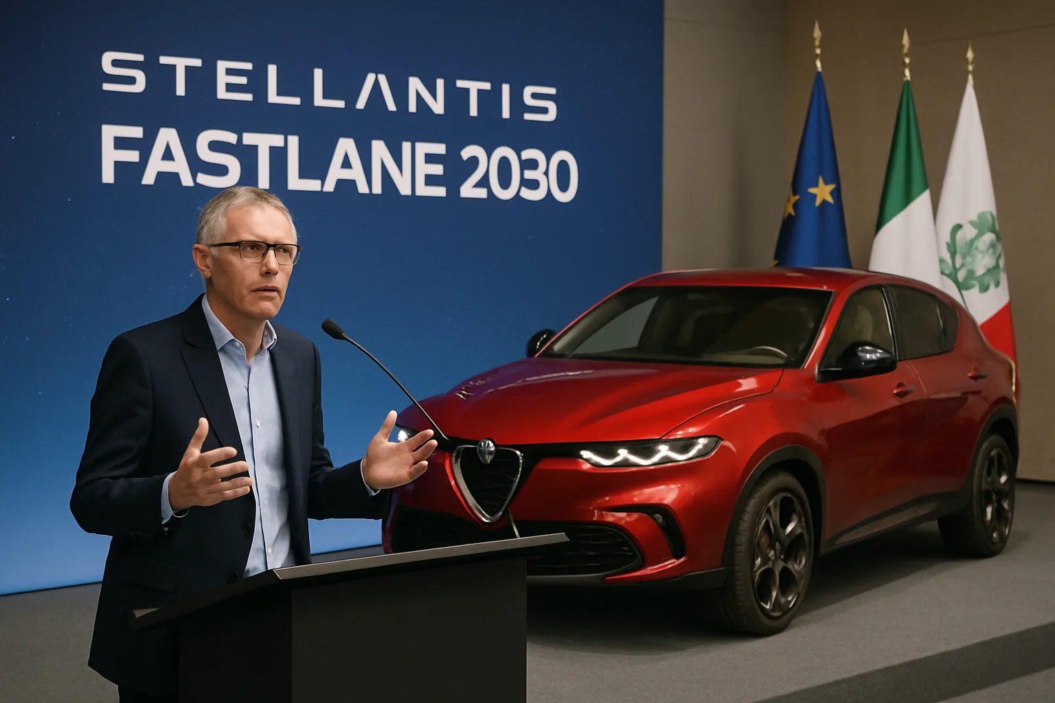 Stellantis accelera il piano Italia: nuovo SUV Alfa Romeo a Melfi e strategia Fastlane 2030